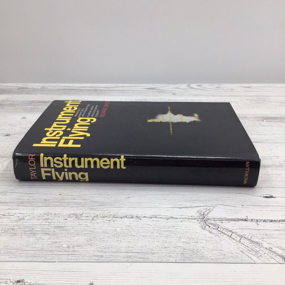 Instrument Flying Richard L. Taylor 1977 Hardcover Aviation IFR Flight Book - Picture 7 of 9